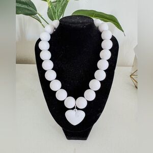 Jumbo Chocker Heart Necklace